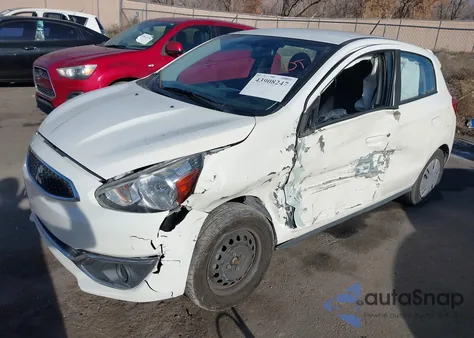 2019 Mitsubishi Mirage Es из США, поврежденный, VIN ML32A3HJ2KH000982
